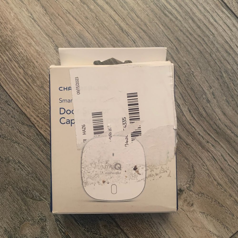 NEW CHAMBERLAIN MY Q SMART‎ GARAGE DOOR SENSOR WHITE MYQ-G0402